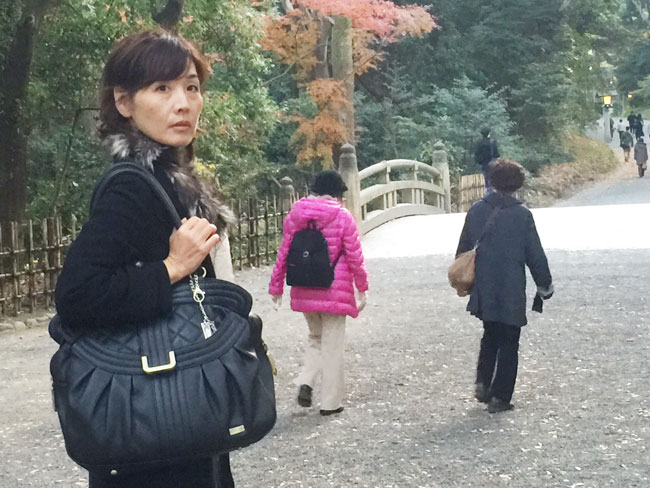 日本へ行ったときも大活躍でした!オフの時も使えるのがいいのです